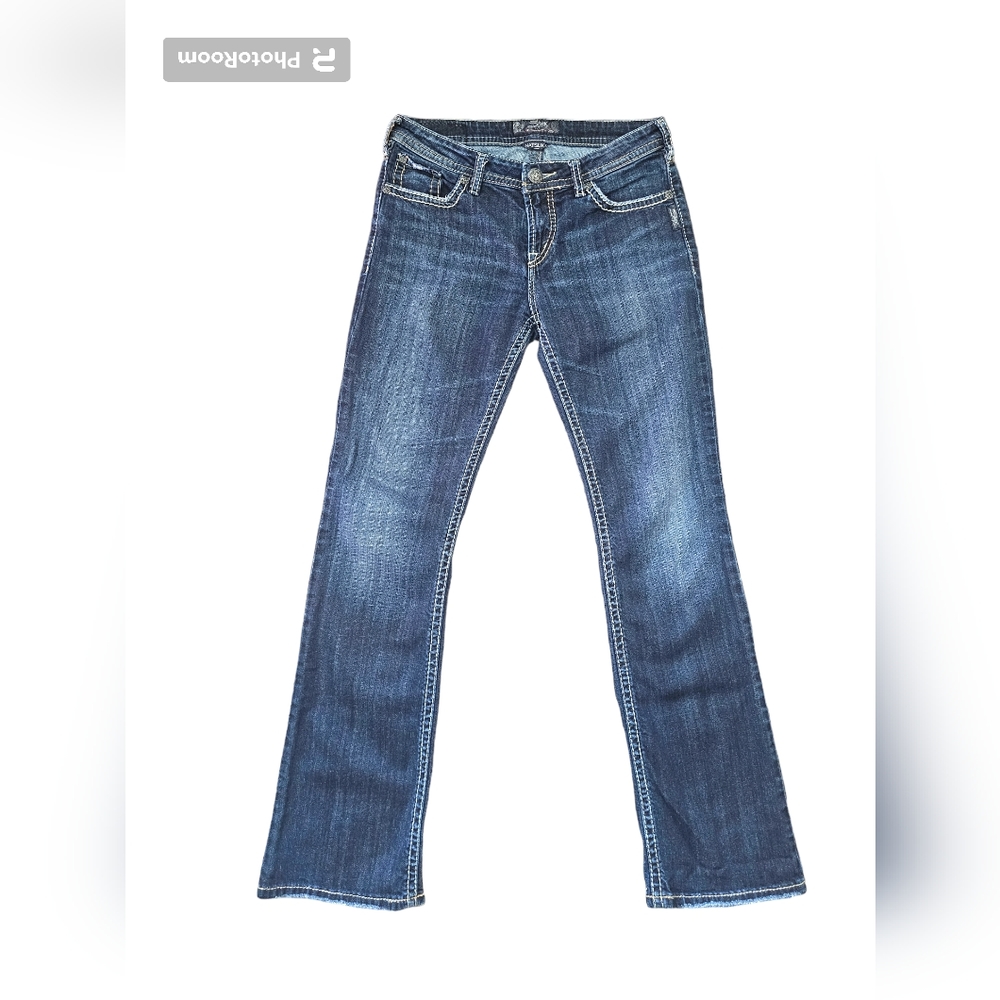 Silver Jeans Natsuki Bootcut Dark Denim Blue Jeans Womens Size W29 X L33